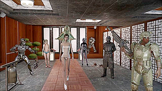 Fallout 4 softcore fashion show in sexy lingerie