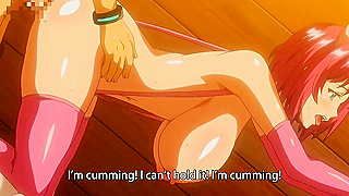 Old guys fucks young anime sluts at a free for all sex park