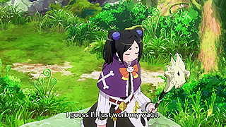 Immoral Guild (uncensored ecchi) 2 - Busty anime catgirl rescued by hero
