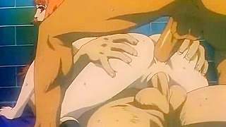 Mezzo Forte 2 - Short haired hentai girl gets her pussy and asshole double penetrated