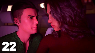 Gorgeous BustyBrunette Teacher seduces me at home for intense 3D Hentai Action