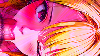 3D Anime Chick Sucks Big Cock in Hot Hentai Blowjob Action