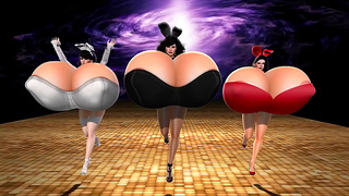 Massive-Titted Maggie Bluxome Bunnies Cartoons Ride Hyper Tits 3D'action