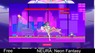 Cute Anime Protagonist Enjoys Erotic Role-Playing Adventure In NEURA Neon Fantasy