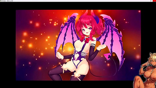 Succubus Bartender Gets Pranked During Steamy RPG Gameplay Session