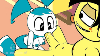 Jenny & Sheldon's Teenage Robot Hentai XXX Parody Adventure