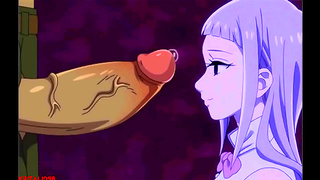 Hentai Babe Deepthroats Dick With Skillful Suction