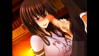 Horny Majikoi Eroge Chick Gets Pounded Hard By Anime Dick