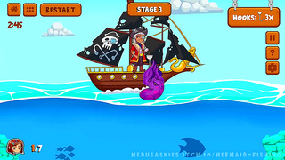 Cute Mermaid Seduces Pirate Crew In Erotic Anime Adventure