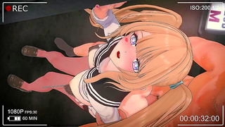 Hentai Anime Duo Pleases Guam Babe With Double Penetration Action