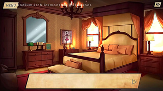 Cute MonsterGirl Seduces Man In Erotic Anime Manor Adventure