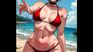 Cute AI Hentai Chick Gets Pleasured In Steamy Anime Scene