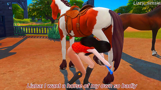 Sims 4 Asian Babe Gets Rough Doggy Style Anal & Double Penetration Cream Pie