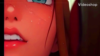 Valentine's-Day Fembots Seduce in Anime Art AI-Smut Fantasy
