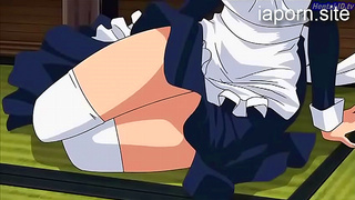 Horny Maid Gives Intense Hentai Hard Sex With Juicy Spaniard Subtitles