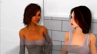 Very Horny 3D Anime Chick Gets Pounded Hard Away From Home