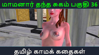 Tamil Anime Sexy Story – Sweet Moments With Maamanaar In 3D Action