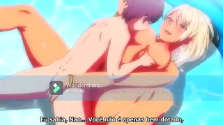 Huge Boobed Hentai Babe Gets Pounded Hard For Juicy Creampie