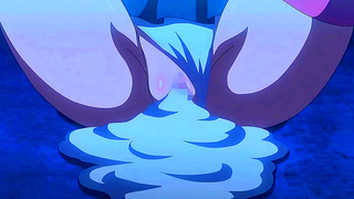 Cute Busty Anime Chick Shows Off Her Massive Tits In Hot Hentai Action
