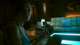 Cyberpunk 2077 – Judy Alvarez Rides Animating Woman In Futuristic 3D Action