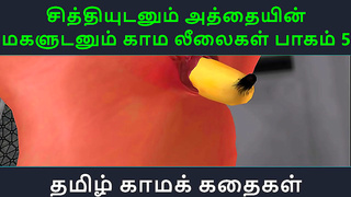 Tamil Anime Sisters Engage in Steamy Passionate Love Scenes Together