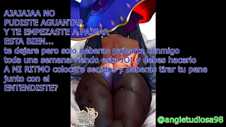 Japanese Fembom Anime catches You Espionage for JOI Masturbation Instructions