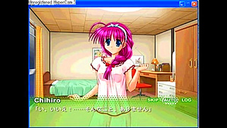 Chihiro's Erotic Eroge Adventure – Seductive Anime Action