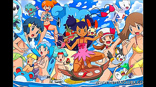 Pokémon Gen 5 Ecchi Girls Serve Up Hot Anime Action