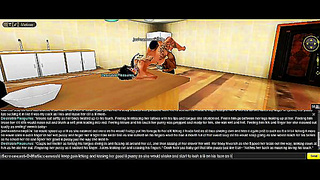 Josh Eats Pussy In steamy 3D Hentai Game Animation Scene