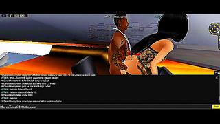 3D Cartoon Anime Chick Gets Wild in IMVU Game Adventure