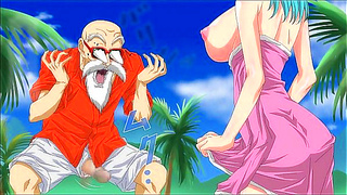 Horny Bullma Satisfies Master Kame WithSexy Ball Play In Dragon Hentai Scene