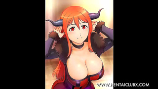 Nude Anime Girls Get Intimate in Erotic Ecchi Scene