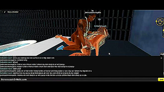 3D Diva Behind Bars – Imprisoned Anime Babe Gets Animated Porn Action