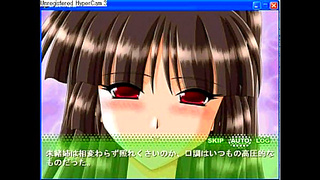 Cute Anime Chick Gets Fucked Hard In Eroge Style Hentai Action