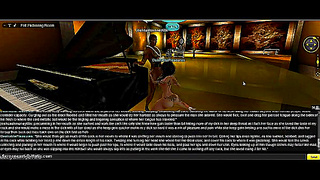 Horny 3D Game Chick Gets DP Action In Anime Porn Adventure