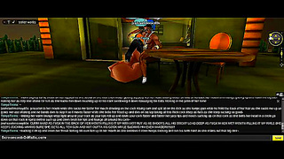 Horny 3D Anime Chick Seduces Gamer On Tokyo Beach House Floor