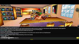 Erin Lacey Engages in Steamy 3D Anime Threesome Adventure