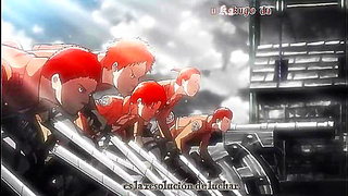 Shingeki No Kyojin Anime Couple Engage In Hot Shonen Hentai Action