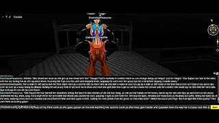 Dark Room DP Action – 3D Hentai Couple Engages in Intense Porn Play