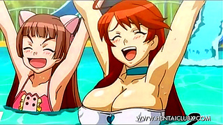 Naked Anime Girls Seduce in Ahye's Eternal Ecchi Fantasy Collection