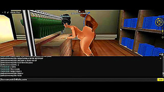 3D Hentai Game Animation – IMVU Couple Enjoy Intense Porn Session