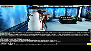 Darly X-Mas – 3D Anime Couple Enjoy Steamy Holiday Porn Adventure