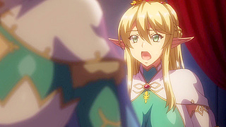 Busty Mom and Daughter Elf Hypnosis 1 - Elf queen and daughter give hentai double blowjob