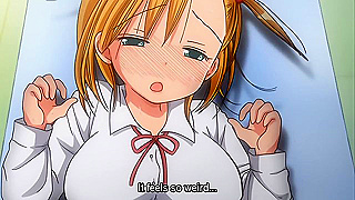 After School Nyan Nyan - Curious hentai schoolgirl asks student to masturbate and fuck