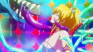 Magical Beast Purifier Girls Utea 1 - Magical hentai girls are fucked by tentacles in space