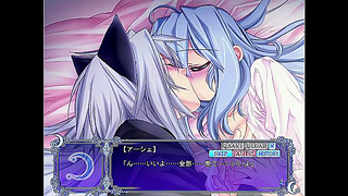 Kawaii Kemonomimi Girl Seduces You Under the Moon for Naughty Fun