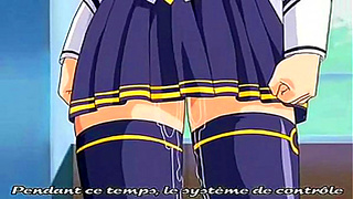 Uncensored Hentai MILF Gets Animated Young Pussy Fucked &Creampie Orgasm