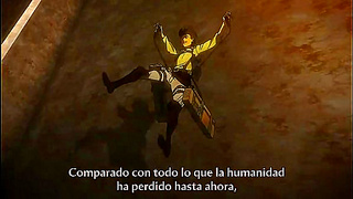 Shingeki No Kyojin Anime Couple Engage In Hot Shonen Hentai Action