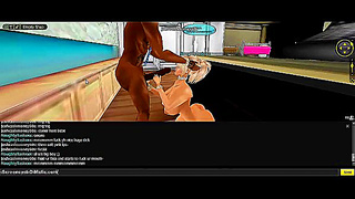 Tash Gives Intense 3D Hentai Blowjob With Game Cartoon Animation