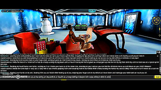 Darly X-Mas Head – 3D Anime Babe Seduces With Naughty Holiday Fun